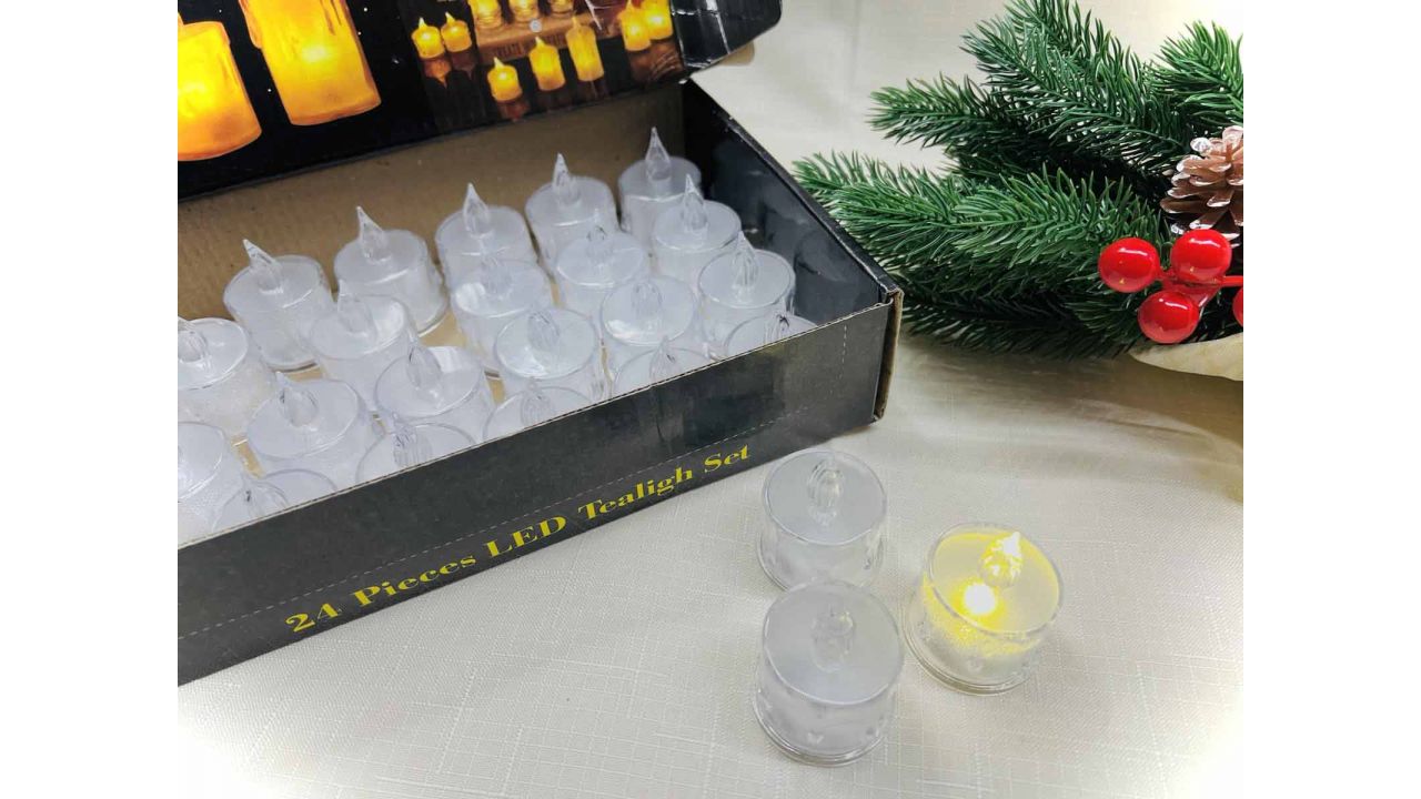 LED свеча на батарейке, 6 см LED свеча на батарейке, 6 см