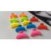 Заколка краб пластик "Яркий", 4 см