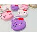Брелок кошелек "Hello Kitty", мягкий силиконовый, 8 х 7 см Брелок кошелек "Hello Kitty", мягкий силиконовый, 8 х 7 см