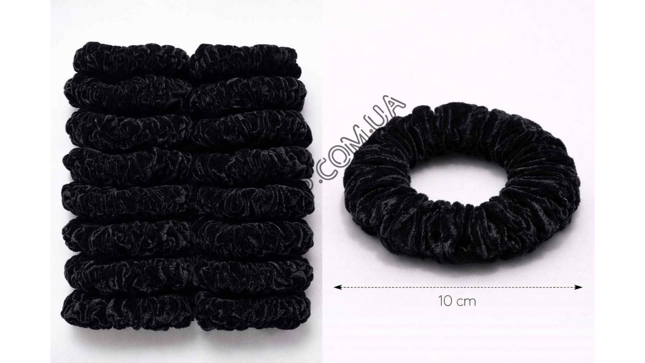 Велюровая резинка "Soft Relief", с эффектом плиссе, 10 см Велюровая резинка "Soft Relief", с эффектом плиссе, 10 см