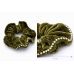 Резинка "Galaxy Velvet", премиальный велюр и хамелеон - кристаллы, формат XL, 14 см