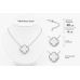 Кулон в стиле Van Cleef с белым клевером