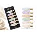 Трендовые акриловые заколки для волос в нежных тонах